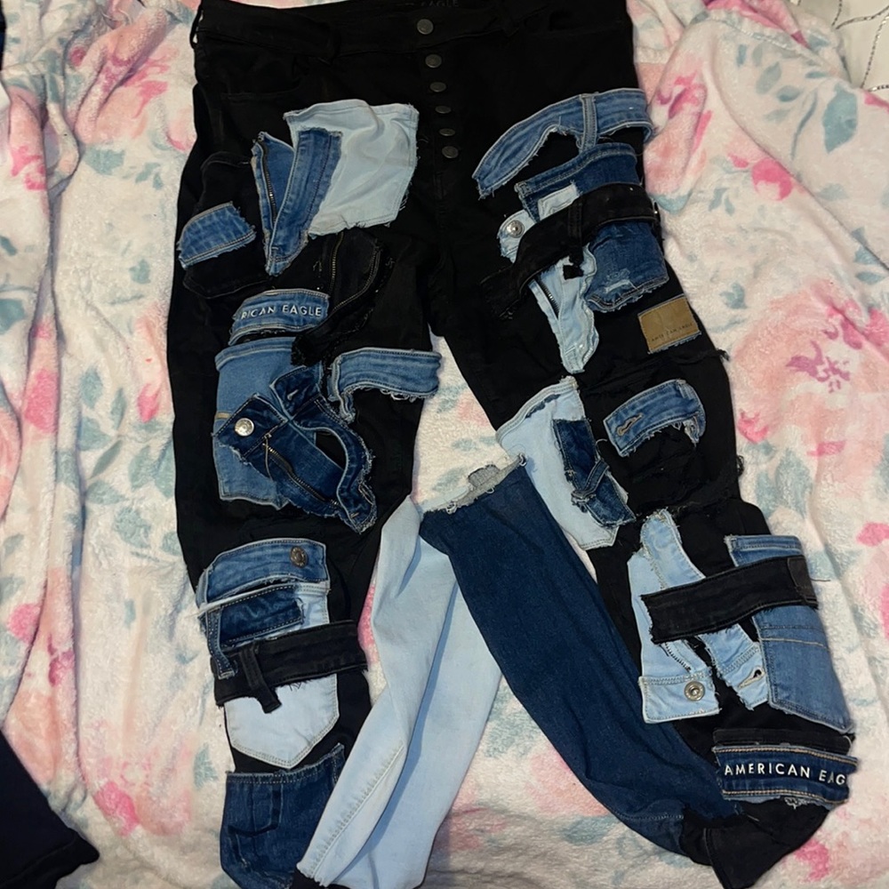 CUSTOM STACKED JEANS